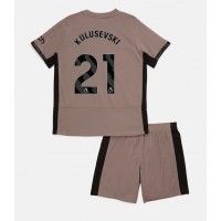 Tottenham Hotspur Dejan Kulusevski #21 Rezervni Dres za djecu 2023-24 Kratak Rukav (+ Kratke hlače)